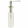 All-Source Stainless Steel Clear Body Soap Dispenser 439065